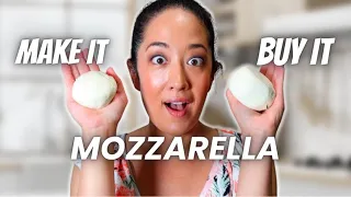 Homemade 3 Ingredient Mozzarella! It’s so easy!