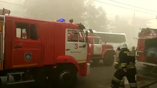 Пожар в многоквартирном доме