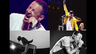 Chester Bennington VS Freddie Mercury (Vocal Battle)