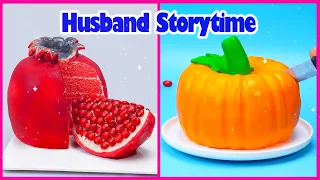 😰 Husband Storytime 🌈 Top Fondant Fruit Cake Decorating Compilation