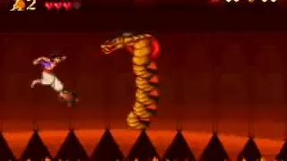 Disney's Aladdin SNES Final Boss - Jafar + Ending