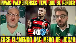 MIDIA PALMEIRENSE TEVE QUE SE RENDER AO FLAMENGO "FOI UM ATROPELO DO MENGÃO" FLAMENGO 4X0 BOLIVAR