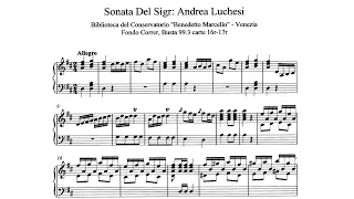 A. Lucchesi - Sonata  in Re