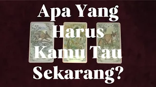 💙 Yang Harus Kamu Tau, Harus Lihat dan Dengar Sekarang 🌅 (Pilih Kartu)