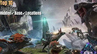 Top 10 Aberration Hidden Base Locations/Ratholes In ARK