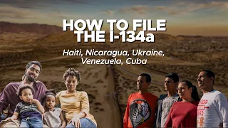 How To file the I-134a Haiti, Nicaragua, Ukraine, Venezuela, Cuba  | Declaration of Support