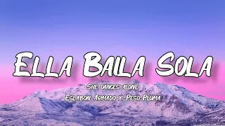 Ella Baila Sola - Eslabon Armado Ft. Peso Pluma (Letra/English Lyrics)  [1 Hour Version] Mo Lyrics