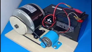 Free energy generator 2019 , How to make free energy from DC motor , wow amazing idea 2019