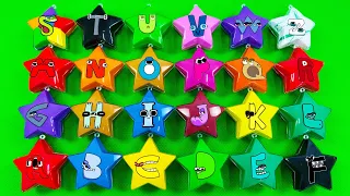 Collection 1Hour Alphabet Lore - Looking for A-Z ALL SLIME With Mini Star, Bone,… Coloring, ASMR