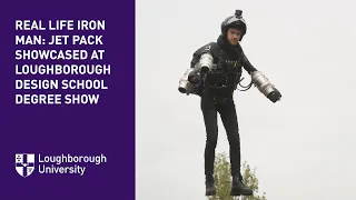 Real life Iron Man: Jetpack showcased at Design School Show