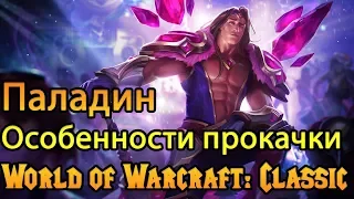 Паладин. Особенности прокачки в World of Warcraft: Classic