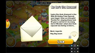 hay day 10th anniversary gift