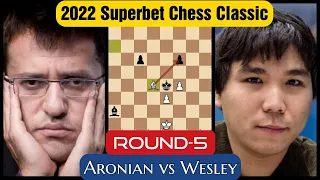 Opposite Color Bishops are Curse | Levon Aronian vs Wesley So | 2022 Superbet Chess Classic Romania