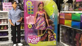 Barbie: Totally Hair Curvy Doll Unboxing, Review, and Rebody