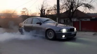 Burnout BMW e39 3.0 diesel