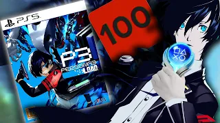 Persona 3 Reloads Platinum Trophy Is Life Changing..