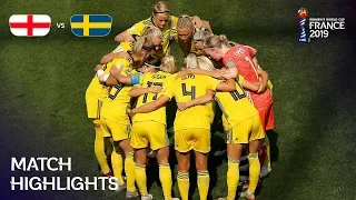 England v Sweden | FIFA Women’s World Cup France 2019 | Match Highlights