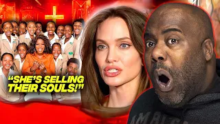**HOLLYWOOD IS pissed Angelina Jolie Exposes Oprah’s CREEPY Girls School in Africa