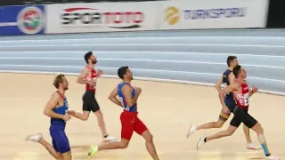 60 m Hurdles Ionut Anton (ROU) 1. Place 27th Balkan Indoor Championships Istanbul 2022