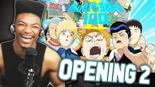 ETIKA REACTS TO "MOB PSYCHO 100" - OPENING 2