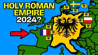 What if the Holy Roman Empire Reunited today? #geography #mapping