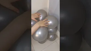 Baloon technique | Birthday decoration ideas | Birthday celebration 🎂 #shorts #birthdayparty #ideas