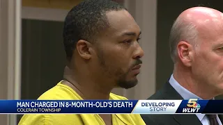 Judge sets $450K bond for man accused of killing 8-month-old baby