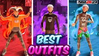 *NEW* DRIPPIEST OUTFITS ON NBA 2K24! LOOK LIKE A COMP STAGE GUARD - BEST OUTFITS in NBA 2K24!