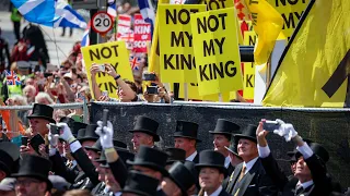 „Not my King“: Protest gegen britisches Königshaus geht weiter