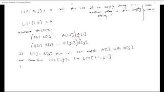 Dynamic Programming: Longest Common Subsequence