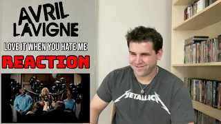 Avril Lavigne - Love It When You Hate Me (Music Video) - REACTION