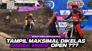 LANTIAN JUAN BEBEK MODIF OPEN || SIRKUIT GORO ASSALAM SOLO