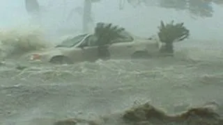 Hurricane Katrina Historic Storm Surge Video - Gulfport, Mississippi