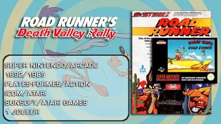 Road Runner's Death Valley Rally - Super Nintendo / Arcade