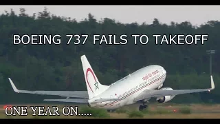 ONE YEAR ON: PASSENGER AIRCRAFT FAILS TO TAKEOFF! BOEING 737 NEAR TAIL STRIKE & STALL ON TAKEOFF