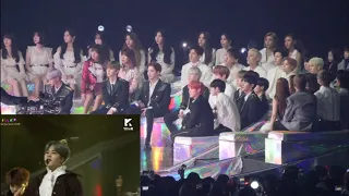 Idol  reaction to BTS - Airplane Part.2@ MMA 2018 #MMA2018