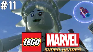 Lego Marvel Super Heroes - Статуя Свободы! Прохождение #11!