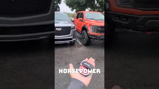 Ford Raptor R vs Escalade V - Rev Battle!