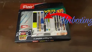 Flair write more kit unboxing and review