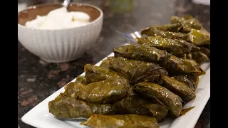 Tangy and Delicious Stuffed Grape Leaf Dolma Armenian Persian