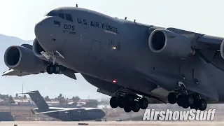 C-17 and KC-135 Joint Demonstration - Aviation Nation 2019 - Nellis AFB