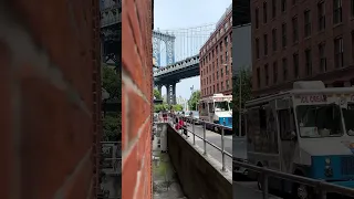 Манхэттенский vs. Бруклинский мост 📍Нью Йорк🇺🇸 #ньюйорк #манхэттен #бруклин #путешествия