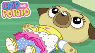 Chip and Potato | Chip's Baking Disaster! | Cartoons For Kids