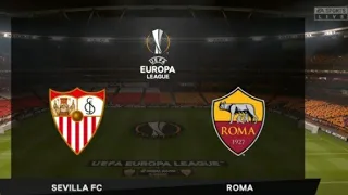 Sevilla vs Roma UEFA Europa League Round 16 | Nervionenses | Red Card | FIFA 20 Game Play