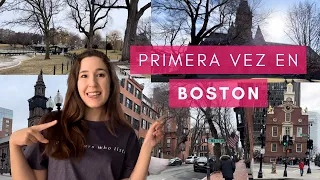 Vlog | Conocemos BOSTON y HARVARD en un fin de semana