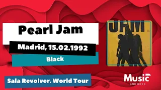 Pearl Jam - Black ✅ Primer Concierto en España Sala Revolver MADRID 15.02.1992