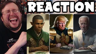 Gor's "Trump, Biden, and Obama Play Dungeons and Dragons ft Ben Shapiro by Klone Games" REACTION