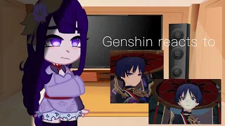 Genshin impact reacts to scaramouche 1/2 *spoilers!*