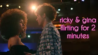 ricky & gina flirting for 2 minutes and 35 seconds (hsmtmts season 3)