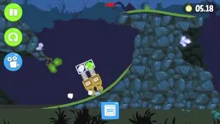 Bad Piggies Flight in the Night level 4-29 - 3 star walkthrough